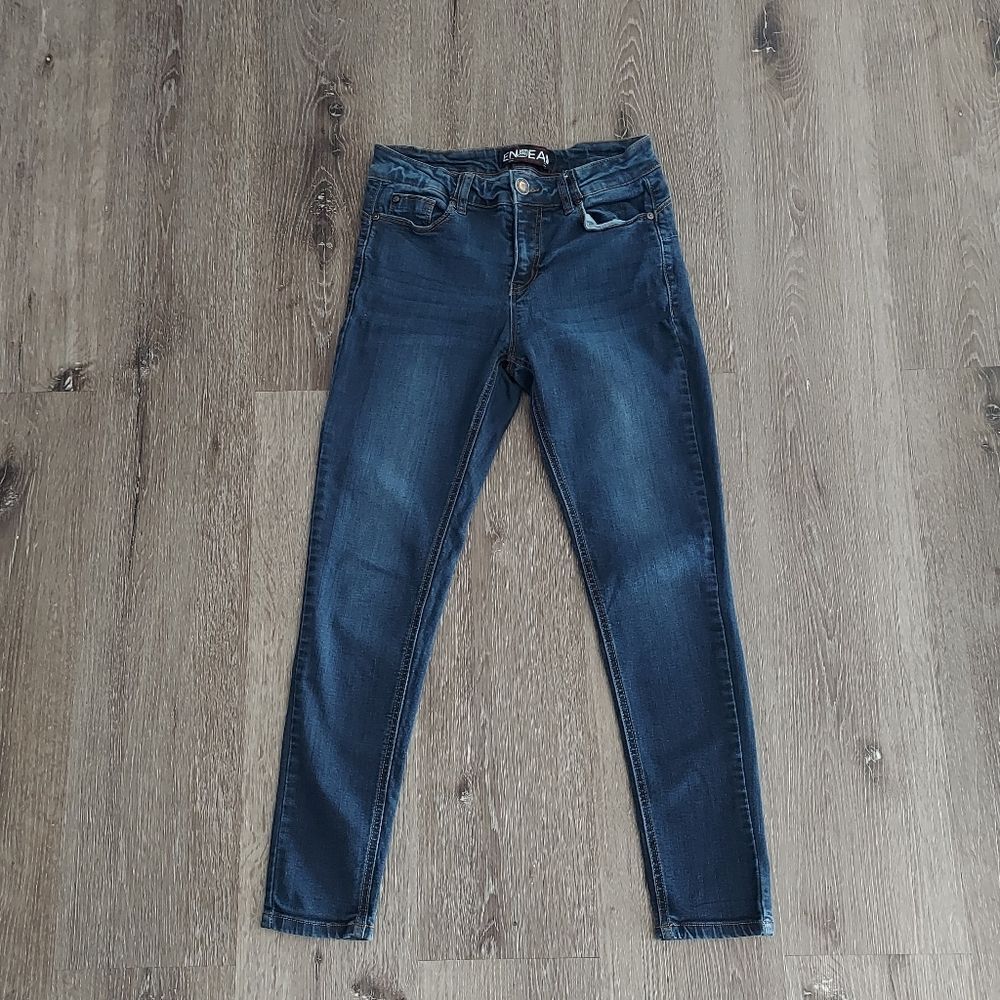 ENJEAN Mid Rise Skinny Jeans Size 5